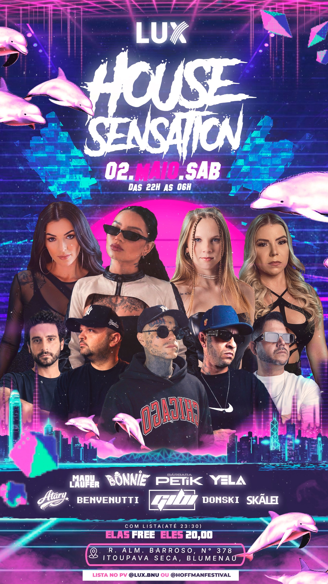 House Sensation #LuxClub #Blumenau